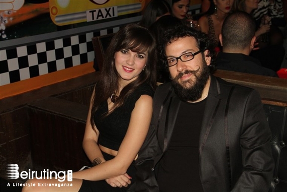 BO18 Beirut-Downtown Nightlife Kunhadi Taxi Night Lebanon