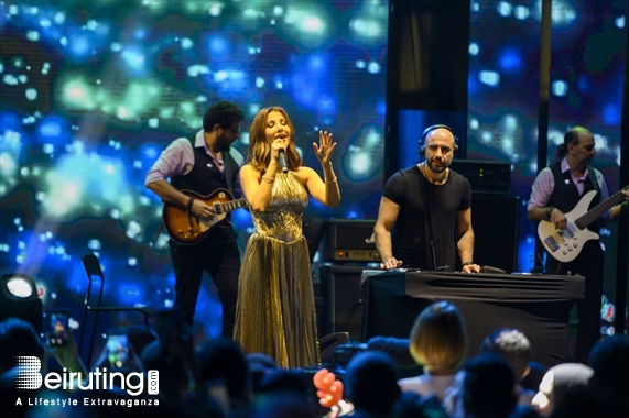 New Year NYE with Nancy Ajram and Tamer Hosny Lebanon