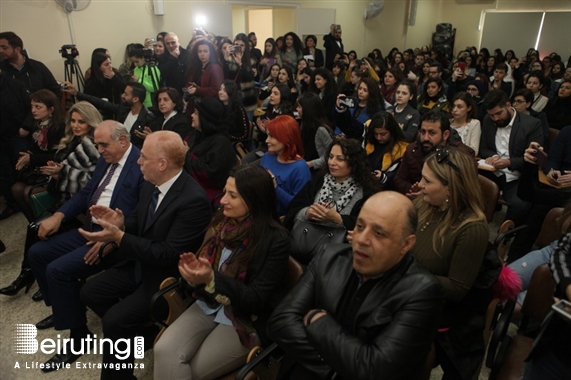 Social Event Sayidaty Panel at Journalism Lebanese Faculty Lebanon